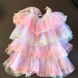 Sparkling Pastel Tulle Dress